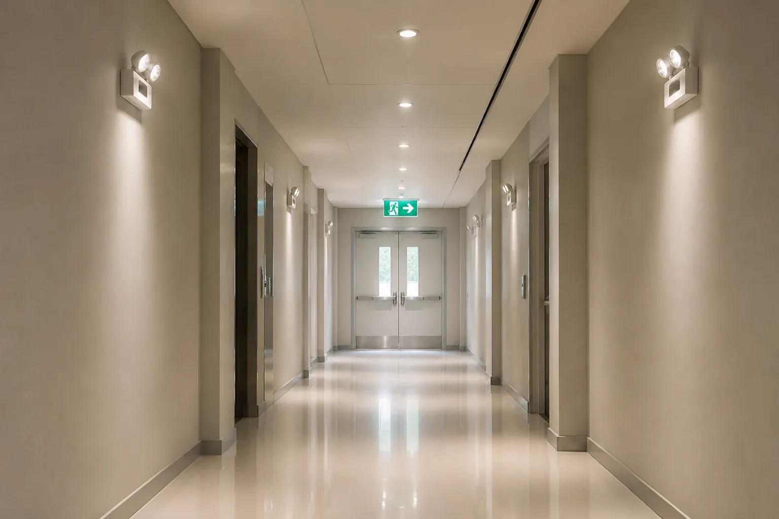 Emergency Exit Lighting Installation in Indianapolis by LED Indy