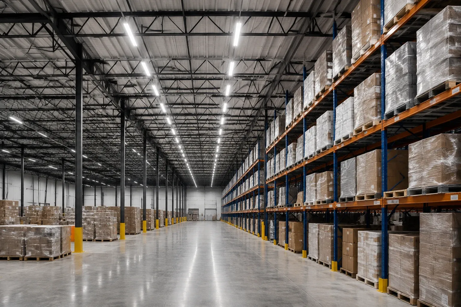 Warehouse High Bay LED Lighting in Indianapolis by LED Indy