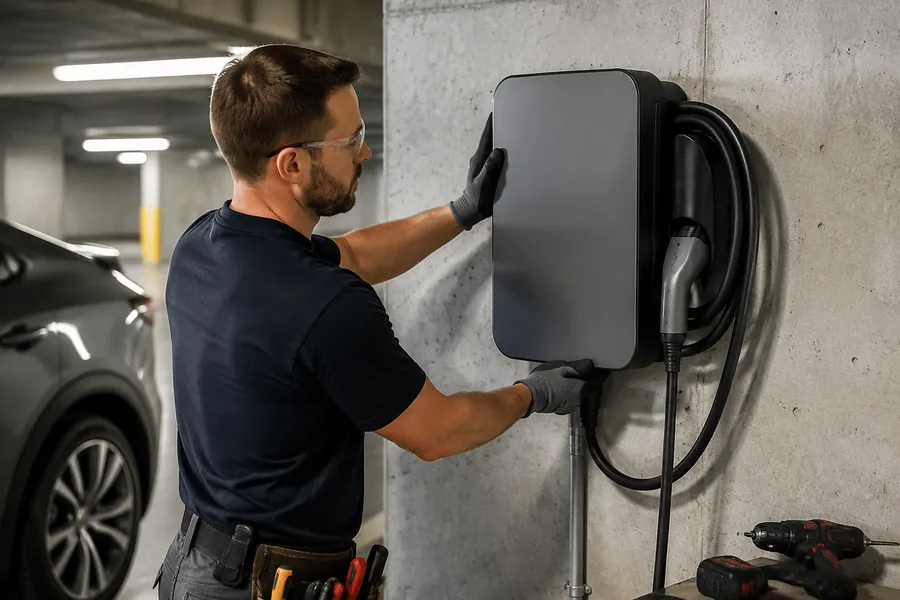 Charger Installation by LED Indy in Indianapolis