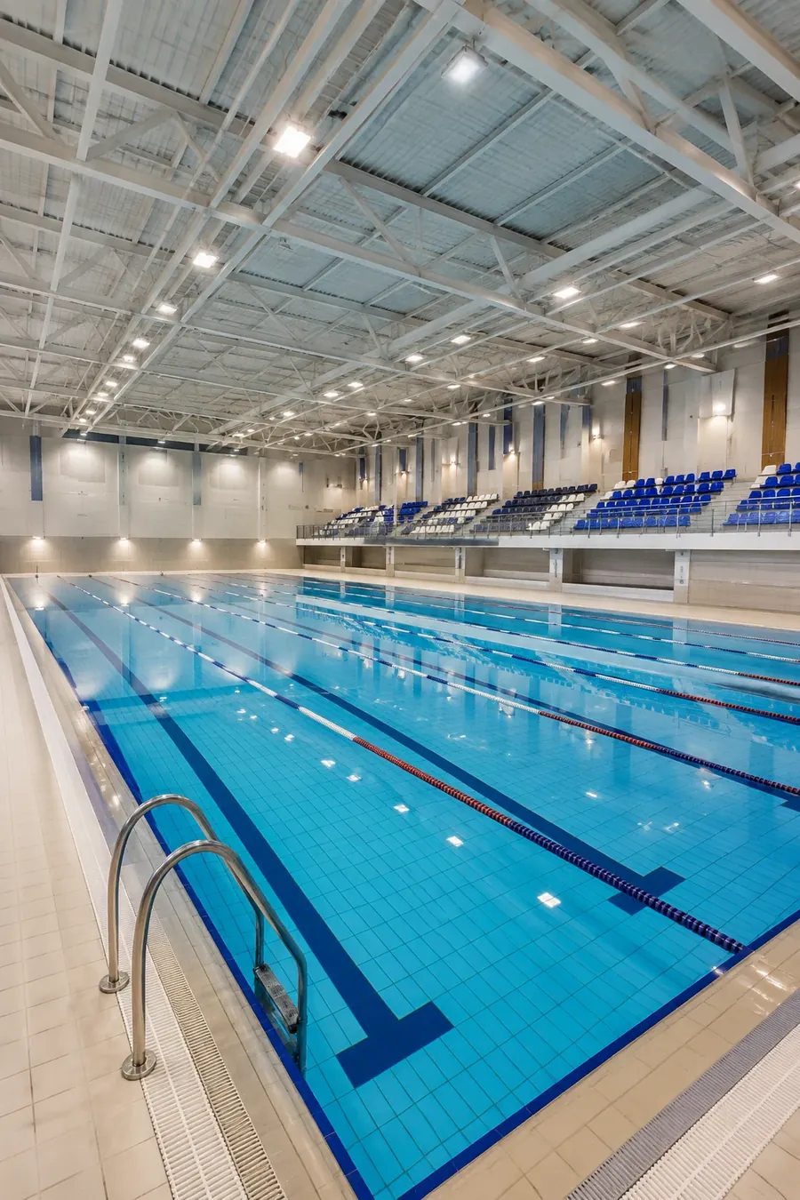 Aquatic Centers and Natatoriums lit by LED Indy in Indianapolis