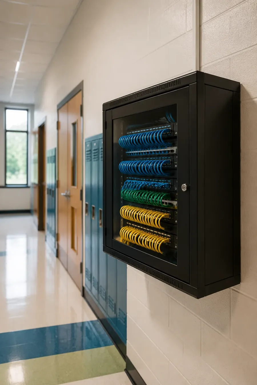 Coworking and Multi Tenant cabled by LED Indy in Indianapolis