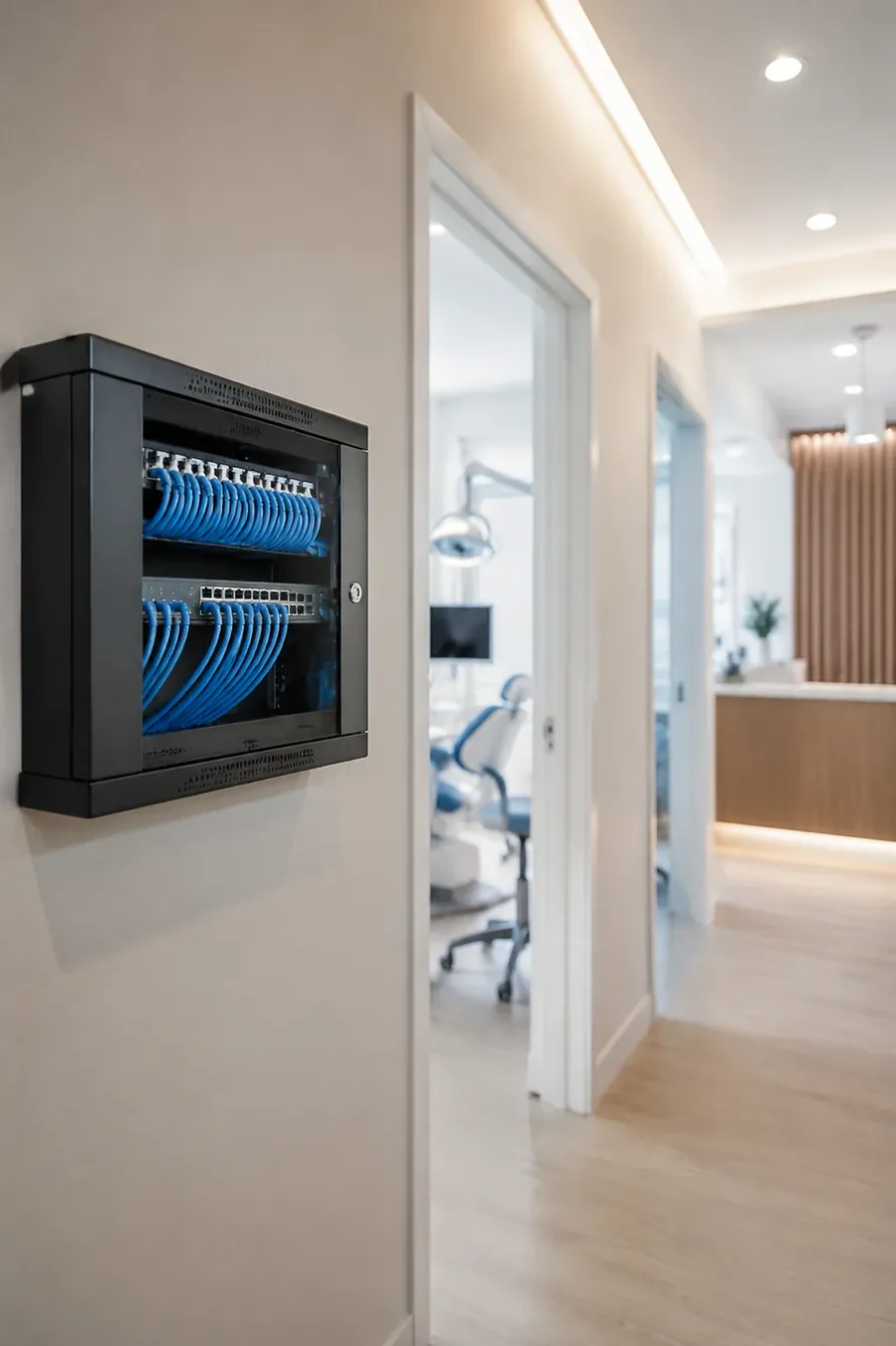 Medical and Dental Offices cabled by LED Indy in Indianapolis